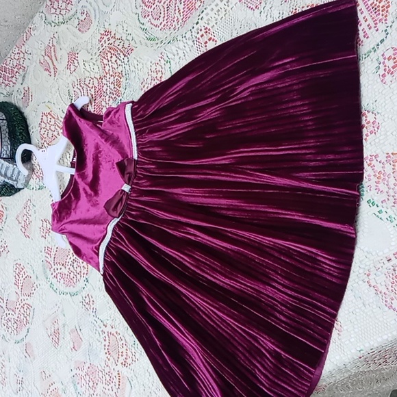 NANNETTE BABY TODDLER GIRL DRESS SIZE 3T+DIAPER COVER - Picture 10 of 13